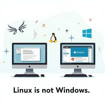 Featured image of post Linux ist nicht Windows!