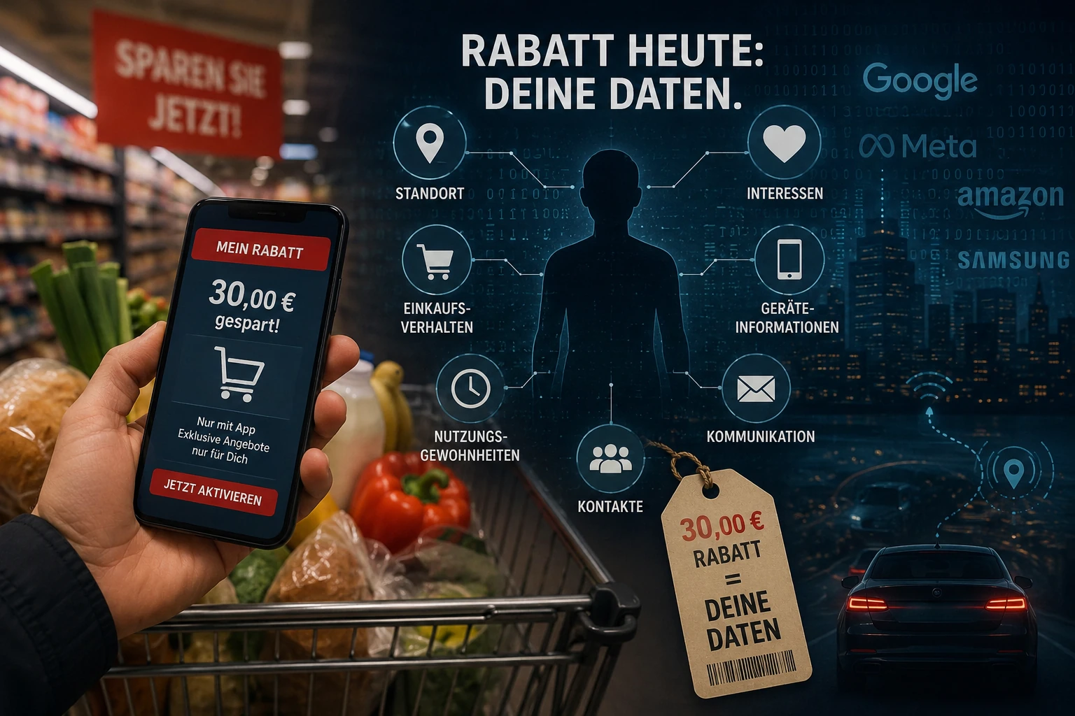 Featured image of post 30 Euro Rabatt – und der Preis meiner Daten