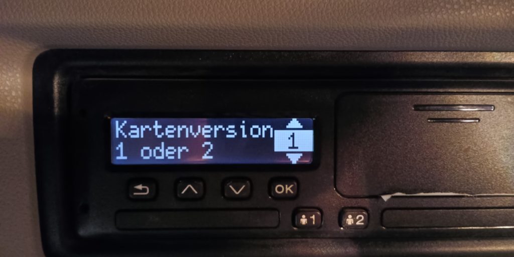 Digitaler Fahrtenschreiber