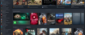 Meine Steam Bibliothek