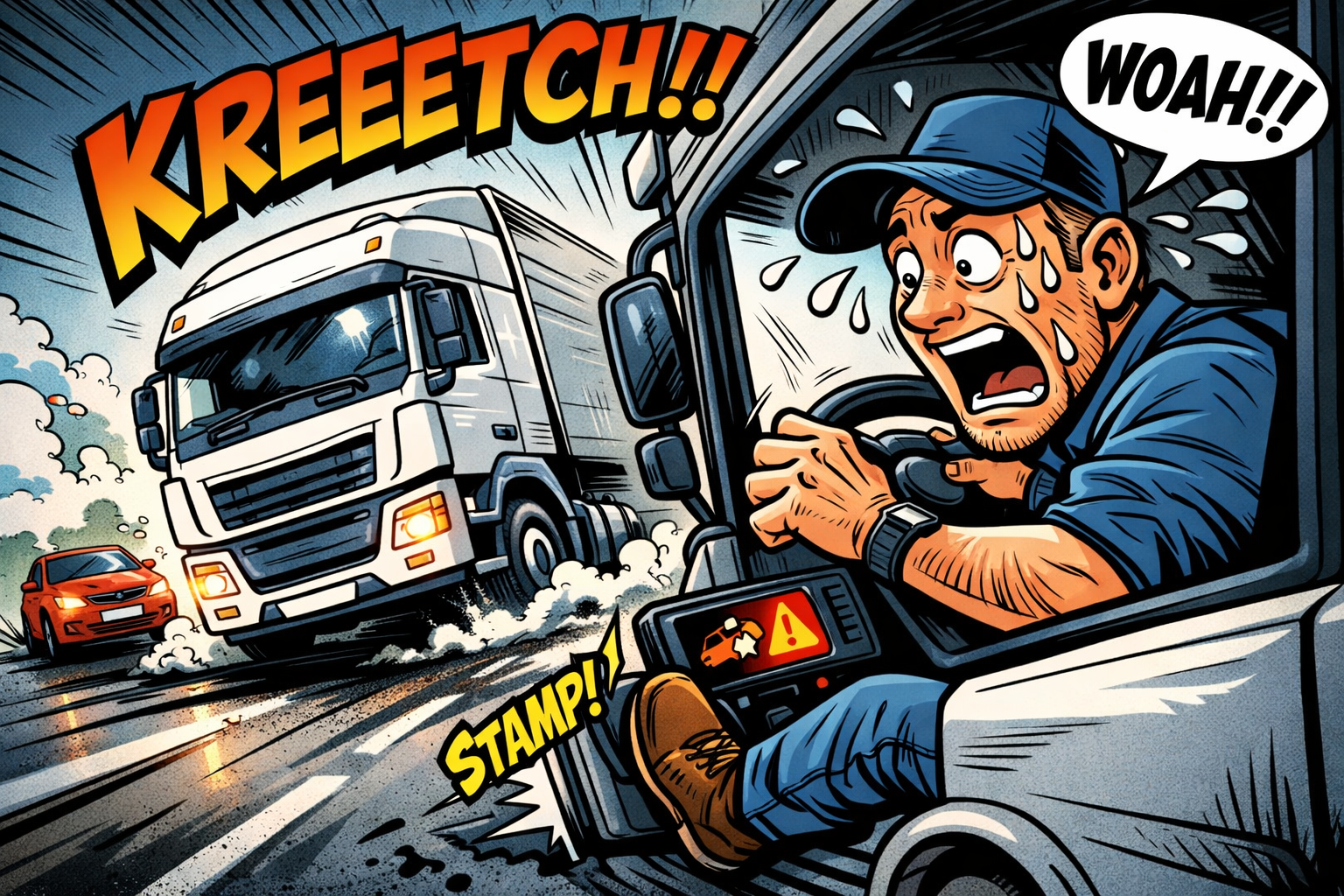 Featured image of post Notbremsassistent LKW: Warum er oft nicht bremst (Funktion & Grenzen)