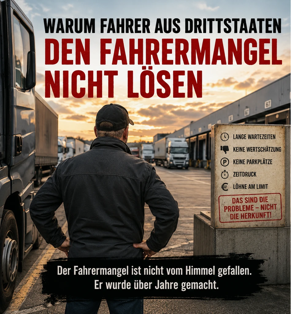 Featured image of post Warum Fahrer aus Drittstaaten den Fahrermangel nicht lösen