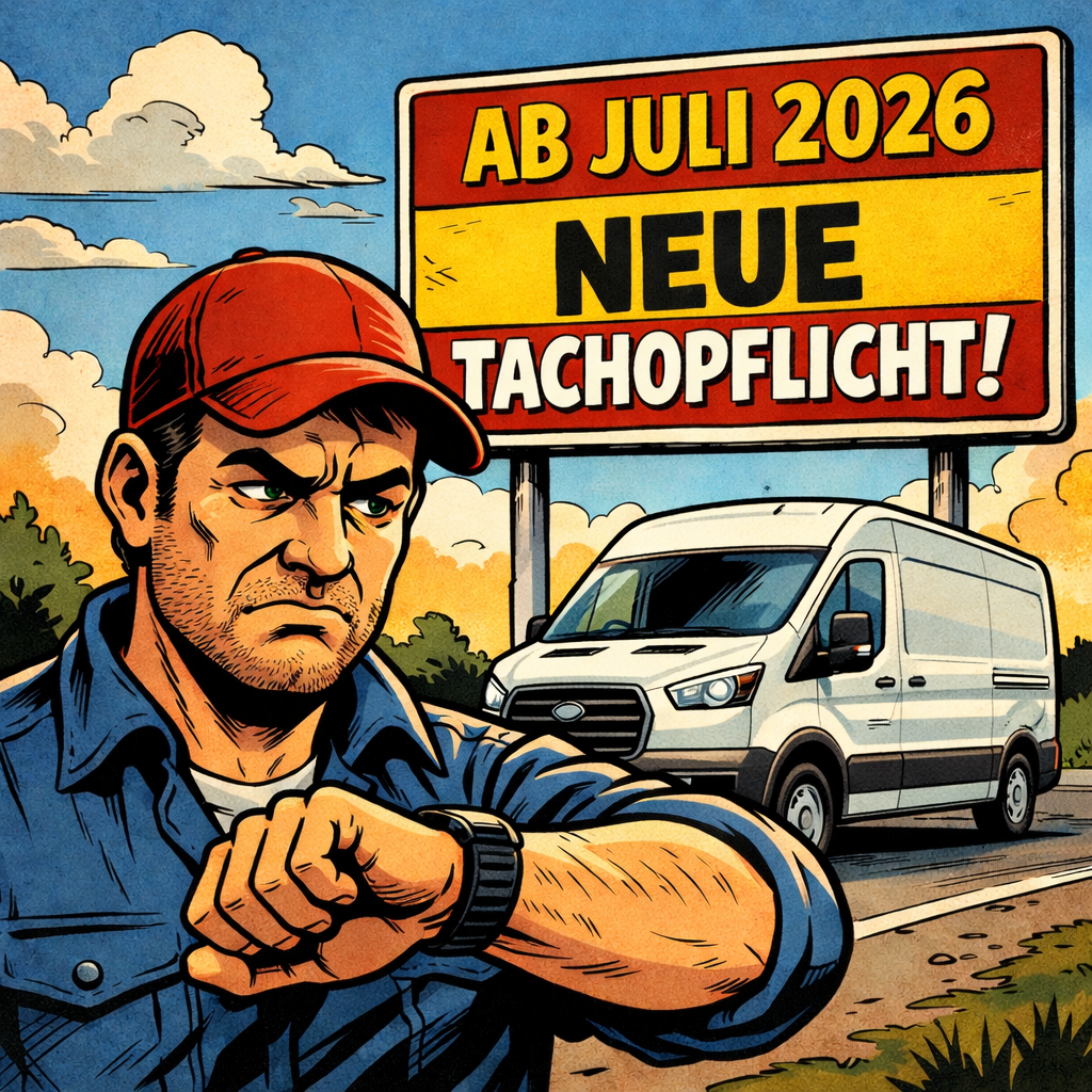 Featured image of post Neue Tachopflicht ab Juli 2026