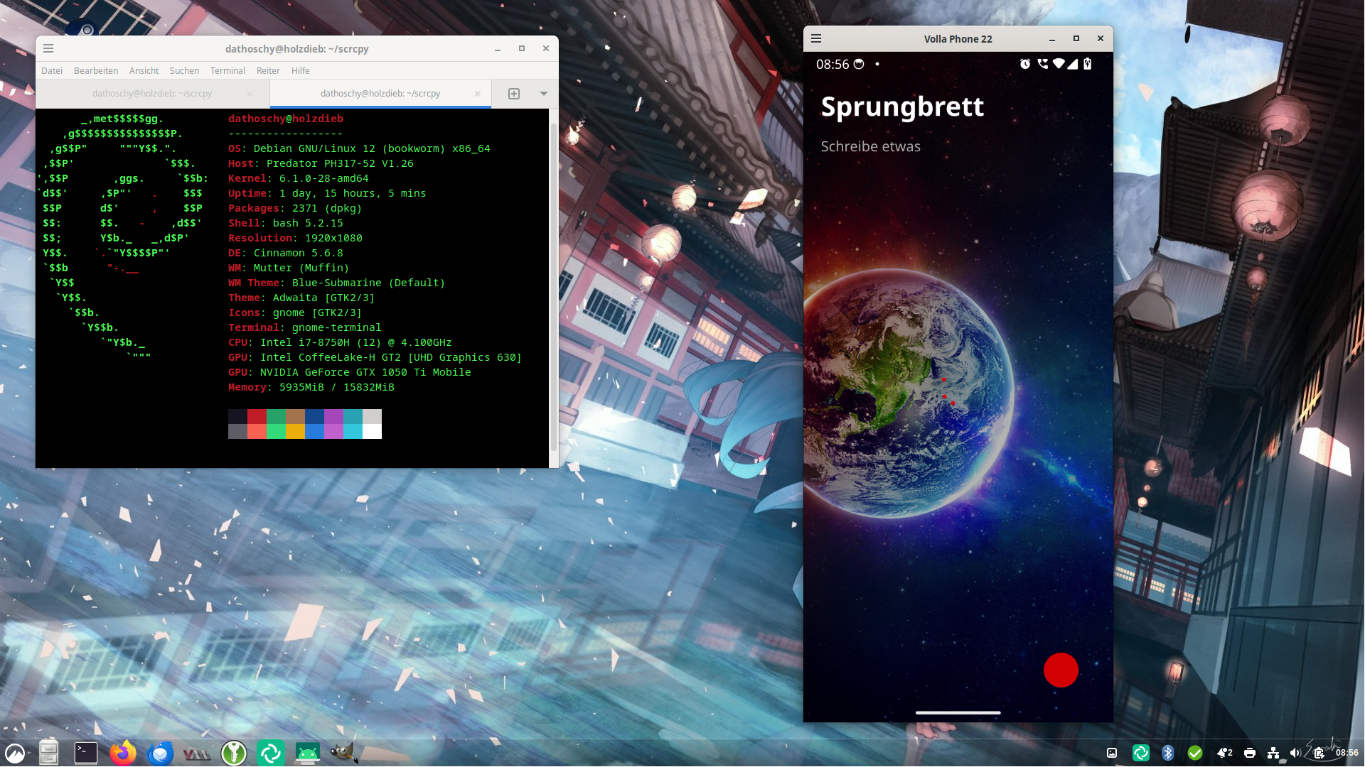 Wie man den Smartphone-Bildschirm auf den Desktop holt